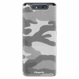 Odolné silikonové pouzdro iSaprio - Gray Camuflage 02 - Samsung Galaxy A80 obraz