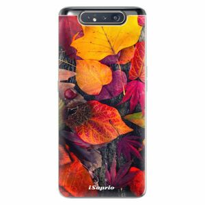 Odolné silikonové pouzdro iSaprio - Autumn Leaves 03 - Samsung Galaxy A80 obraz