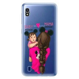 Odolné silikonové pouzdro iSaprio - Mama Mouse Brunette and Girl - Samsung Galaxy A10 obraz