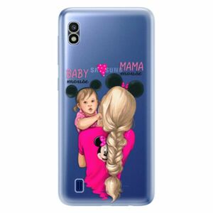 Odolné silikonové pouzdro iSaprio - Mama Mouse Blond and Girl - Samsung Galaxy A10 obraz
