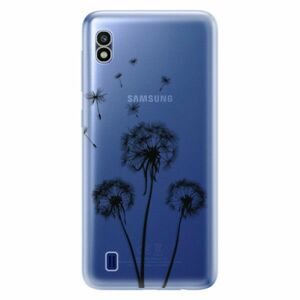 Odolné silikonové pouzdro iSaprio - Three Dandelions - black - Samsung Galaxy A10 obraz
