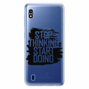 Odolné silikonové pouzdro iSaprio - Start Doing - black - Samsung Galaxy A10 obraz