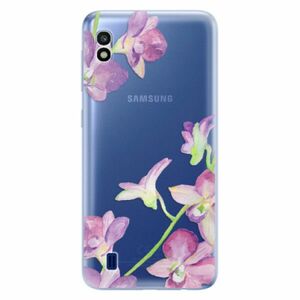 Odolné silikonové pouzdro iSaprio - Purple Orchid - Samsung Galaxy A10 obraz