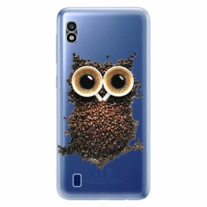 Odolné silikonové pouzdro iSaprio - Owl And Coffee - Samsung Galaxy A10 obraz