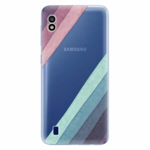 Odolné silikonové pouzdro iSaprio - Glitter Stripes 01 - Samsung Galaxy A10 obraz
