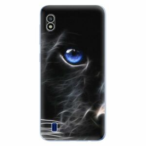 Odolné silikonové pouzdro iSaprio - Black Puma - Samsung Galaxy A10 obraz