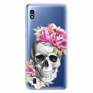 Odolné silikonové pouzdro iSaprio - Pretty Skull - Samsung Galaxy A10 obraz