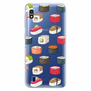 Odolné silikonové pouzdro iSaprio - Sushi Pattern - Samsung Galaxy A10 obraz