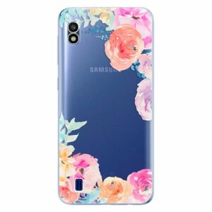 Odolné silikonové pouzdro iSaprio - Flower Brush - Samsung Galaxy A10 obraz