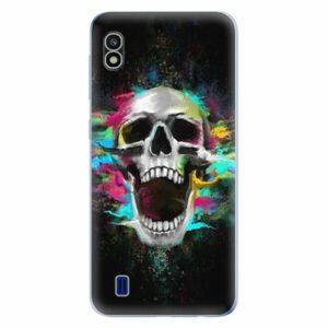 Odolné silikonové pouzdro iSaprio - Skull in Colors - Samsung Galaxy A10 obraz