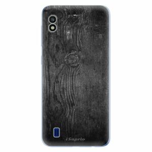 Odolné silikonové pouzdro iSaprio - Black Wood 13 - Samsung Galaxy A10 obraz