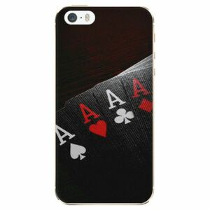 Odolné silikonové pouzdro iSaprio - Poker - iPhone 5/5S/SE obraz
