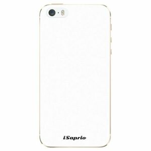 Odolné silikonové pouzdro iSaprio - 4Pure - bílý - iPhone 5/5S/SE obraz