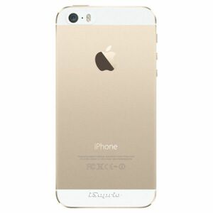 Odolné silikonové pouzdro iSaprio - 4Pure - mléčný bez potisku - iPhone 5/5S/SE obraz