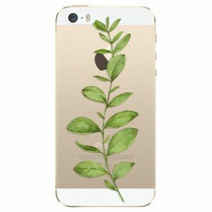 Odolné silikonové pouzdro iSaprio - Green Plant 01 - iPhone 5/5S/SE obraz