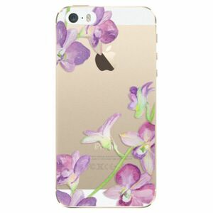 Odolné silikonové pouzdro iSaprio - Purple Orchid - iPhone 5/5S/SE obraz