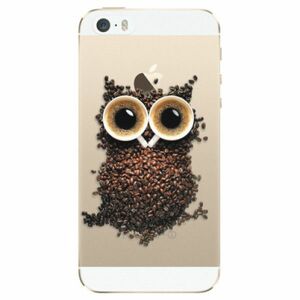 Odolné silikonové pouzdro iSaprio - Owl And Coffee - iPhone 5/5S/SE obraz
