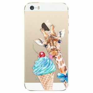 Odolné silikonové pouzdro iSaprio - Love Ice-Cream - iPhone 5/5S/SE obraz