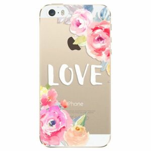 Odolné silikonové pouzdro iSaprio - Love - iPhone 5/5S/SE obraz