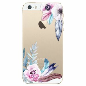 Odolné silikonové pouzdro iSaprio - Flower Pattern 04 - iPhone 5/5S/SE obraz