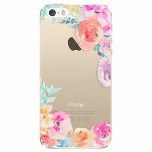 Odolné silikonové pouzdro iSaprio - Flower Brush - iPhone 5/5S/SE obraz