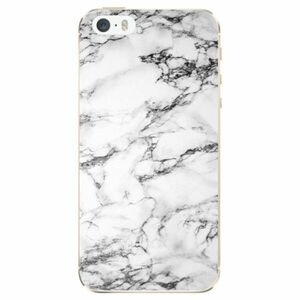 Odolné silikonové pouzdro iSaprio - White Marble 01 - iPhone 5/5S/SE obraz