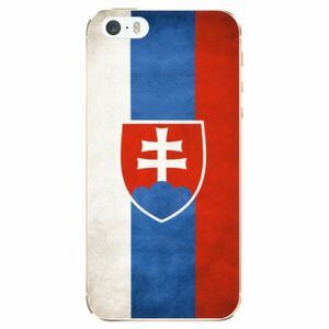 Odolné silikonové pouzdro iSaprio - Slovakia Flag - iPhone 5/5S/SE obraz