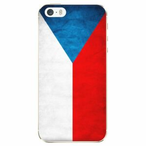 Odolné silikonové pouzdro iSaprio - Czech Flag - iPhone 5/5S/SE obraz