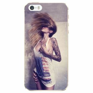 Odolné silikonové pouzdro iSaprio - Girl 01 - iPhone 5/5S/SE obraz