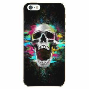 Odolné silikonové pouzdro iSaprio - Skull in Colors - iPhone 5/5S/SE obraz