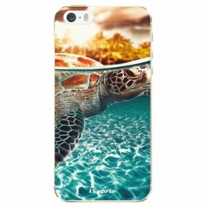 Odolné silikonové pouzdro iSaprio - Turtle 01 - iPhone 5/5S/SE obraz