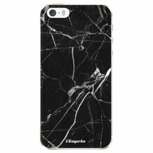 Odolné silikonové pouzdro iSaprio - Black Marble 18 - iPhone 5/5S/SE obraz