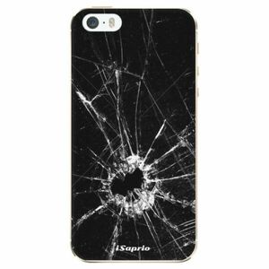 Odolné silikonové pouzdro iSaprio - Broken Glass 10 - iPhone 5/5S/SE obraz