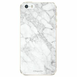 Odolné silikonové pouzdro iSaprio - SilverMarble 14 - iPhone 5/5S/SE obraz