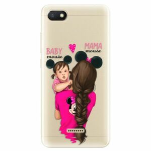 Odolné silikonové pouzdro iSaprio - Mama Mouse Brunette and Girl - Xiaomi Redmi 6A obraz