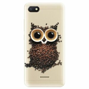 Odolné silikonové pouzdro iSaprio - Owl And Coffee - Xiaomi Redmi 6A obraz