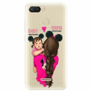 Odolné silikonové pouzdro iSaprio - Mama Mouse Brunette and Girl - Xiaomi Redmi 6 obraz
