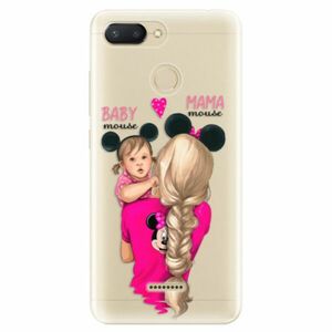 Odolné silikonové pouzdro iSaprio - Mama Mouse Blond and Girl - Xiaomi Redmi 6 obraz