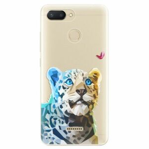 Odolné silikonové pouzdro iSaprio - Leopard With Butterfly - Xiaomi Redmi 6 obraz