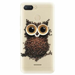 Odolné silikonové pouzdro iSaprio - Owl And Coffee - Xiaomi Redmi 6 obraz