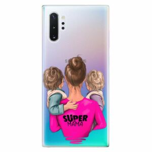 Odolné silikonové pouzdro iSaprio - Super Mama - Two Boys - Samsung Galaxy Note 10+ obraz