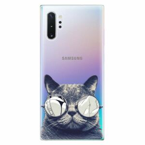 Odolné silikonové pouzdro iSaprio - Crazy Cat 01 - Samsung Galaxy Note 10+ obraz