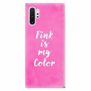 Odolné silikonové pouzdro iSaprio - Pink is my color - Samsung Galaxy Note 10+ obraz