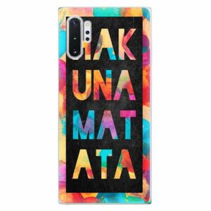 Odolné silikonové pouzdro iSaprio - Hakuna Matata 01 - Samsung Galaxy Note 10+ obraz