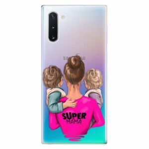 Odolné silikonové pouzdro iSaprio - Super Mama - Two Boys - Samsung Galaxy Note 10 obraz