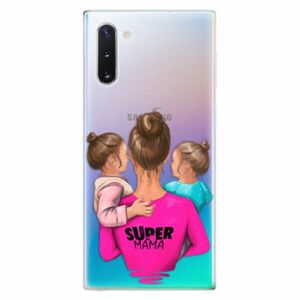 Odolné silikonové pouzdro iSaprio - Super Mama - Two Girls - Samsung Galaxy Note 10 obraz