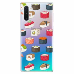 Odolné silikonové pouzdro iSaprio - Sushi Pattern - Samsung Galaxy Note 10 obraz