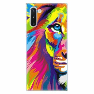 Odolné silikonové pouzdro iSaprio - Rainbow Lion - Samsung Galaxy Note 10 obraz