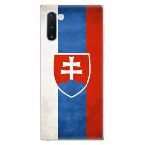 Odolné silikonové pouzdro iSaprio - Slovakia Flag - Samsung Galaxy Note 10 obraz