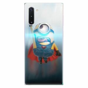 Odolné silikonové pouzdro iSaprio - Mimons Superman 02 - Samsung Galaxy Note 10 obraz